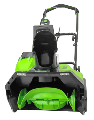 Снегоуборщик аккумуляторный Greenworks GD60PST (60В, без АКБ  и ЗУ) 51см