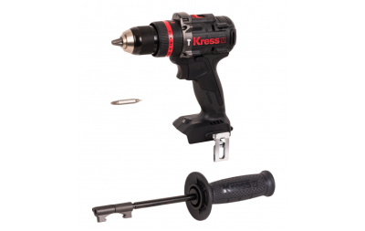 Аккумуляторная ударная дрель-шуруповерт KRESS KUC33.9, 20В, 95Нм, без АКБ и ЗУ