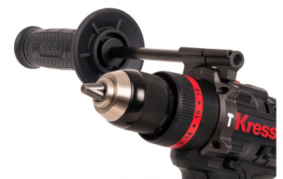 Аккумуляторная ударная дрель-шуруповерт KRESS KUC33, 20В, 95Нм, 4Ач х 2, ЗУ 6А, кейс