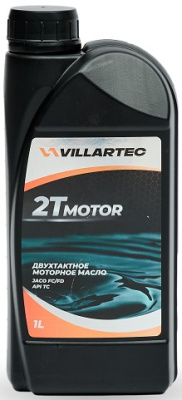 Масло моторное 1л VILLARTEC 2Т MOTOR минеральное