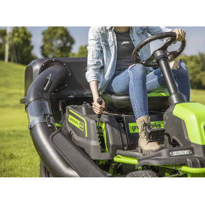 Травосборник для садовых трактора и райдера Greenworks (арт. 7404507, 7404107)