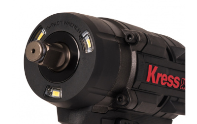 Аккумуляторный гайковерт бесщеточный KRESS KH276, 20В, 700Нм, 5Ач х 2, ЗУ 6А, кейс