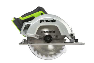 Циркулярная пила аккумуляторная Greenworks GD24CS (24В, без АКБ и ЗУ)