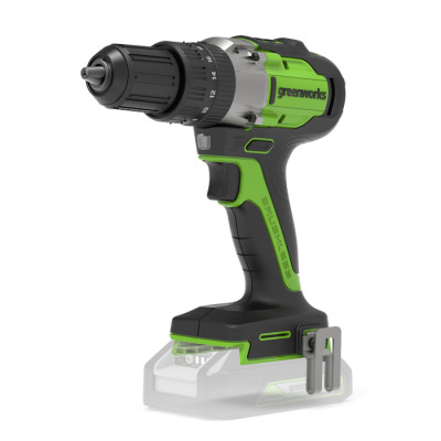 Дрель-шуруповерт ударная аккумуляторная Greenworks GD24DD60 (24В, без АКБ и ЗУ)