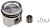 Поршень 129R 129L 129LK 129C 325R D36 28cc комплект