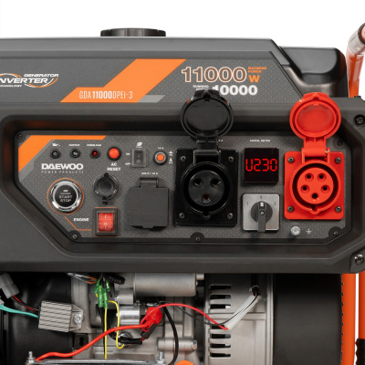 Генератор бензиновый инверторный DAEWOO GDA 11000DPEi-3