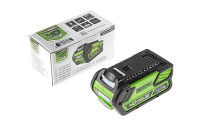 Газонокосилка аккумуляторная Greenworks GD40LM46SPK4 (40В, 1хАКБ 4Ач) 46см самоходная