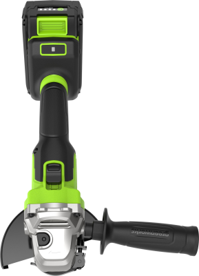 Угловая шлифмашина аккумуляторная Greenworks AG590 (24В, c 1хАКБ 8 А-ч и ЗУ)