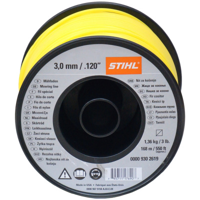 Косильная струна 3,0мм 162м STIHL (квадрат)
