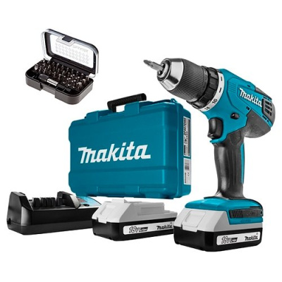 Шуруповерт DF457DWEX8 42 Нм 2х1.5Ач Li-ion БЗП, MAKITA