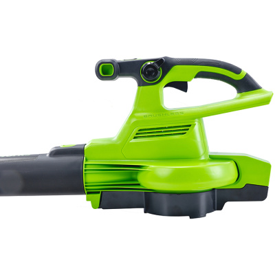 Воздуходув-пылесос садовый аккумуляторный Greenworks GD40BVIIK5 (40В с 1хАКБ 5Ач и ЗУ)