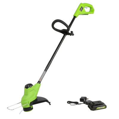 Триммер аккумуляторный Greenworks G24LT25K2 (24В, 1х2Ач, ЗУ) 25см