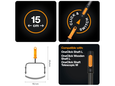 Тяпка для прополки FISKARS OneClick