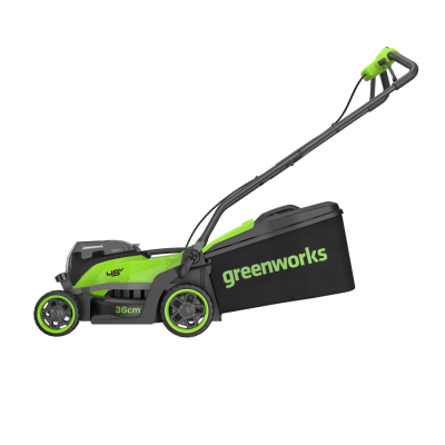 Газонокосилка аккумуляторная Greenworks GD24X2LM361 (2*24В, 36 см, без АКБ и ЗУ)