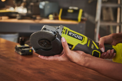 Углошлифмашина RYOBI RAG18125-0 (без батареи) ONE+