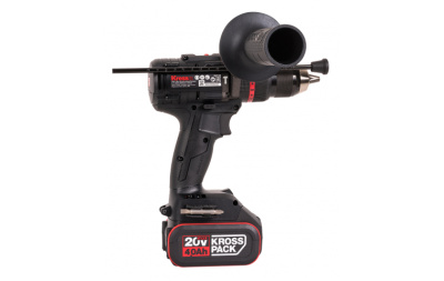 Аккумуляторная ударная дрель-шуруповерт KRESS KUC35, 20В, 150Нм, 4Ач х 2, ЗУ 6А, кейс
