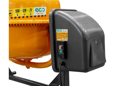 Бетоносмеситель ECO CM-120 (объём 120/77 л, 550 Вт, 230 В, вес 39 кг)