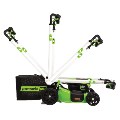 Газонокосилка аккумуляторная Greenworks GD60LM51SPK4 (60В, с 1хАКБ 4Ач и ЗУ) 51см самоходная