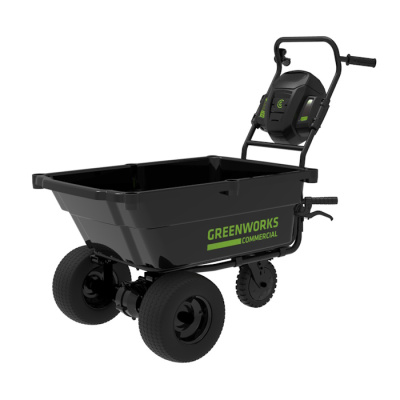 Садовая тележка самоходная Greenworks 82GC (82В без АКБ и ЗУ) 106 л