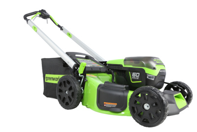 Газонокосилка аккумуляторная Greenworks GD60LM51SPK4 (60В, с 1хАКБ 4Ач и ЗУ) 51см самоходная