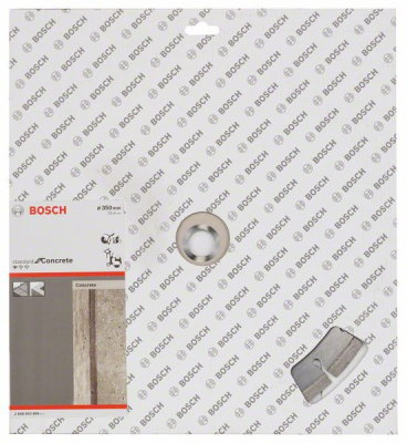 Круг алмазный 350-25.4 Standard for Concrete (бетон), BOSCH