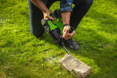 Перфоратор аккумуляторный Greenworks GD24SDS2 (24В, без АКБ и ЗУ)