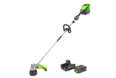 Триммер аккумуляторный Greenworks GD82LTK5 (82В, с 1хАКБ 5Ач и ЗУ) 40см