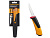 Нож ремесленный с точилкой FISKARS