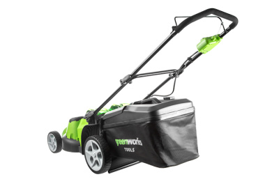 Газонокосилка аккумуляторная Greenworks G40LM49DBK4 TwinForce (40В, 1хАКБ 4Ач и ЗУ) 49см