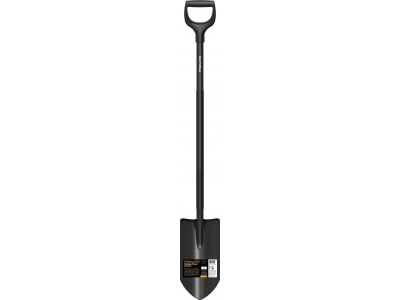 Лопата штыковая с закругленным лезвием FISKARS Ergonomic 15,8см