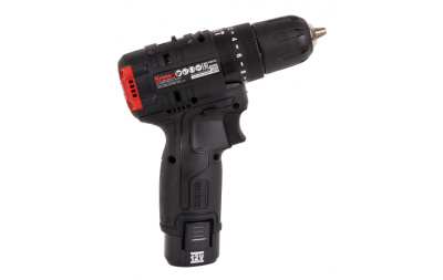 Аккумуляторная ударная дрель-шуруповерт KRESS KUC12, 12В, 40Нм, 2Ач х 2, ЗУ, кейс