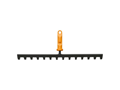 Грабли для грунта FISKARS OneClick 14 зубьев металлические без черенка
