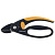Секатор контактный FISKARS P43 с петлей для пальцев