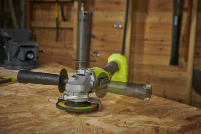 Углошлифмашина RYOBI RAG18125-0 (без батареи) ONE+