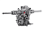 Трансмиссия Tuff Torq K62 M Crossjet 4x2