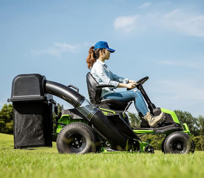 Травосборник для садовых трактора и райдера Greenworks (арт. 7404507, 7404107)