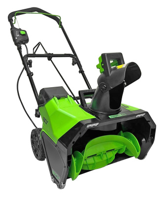 Снегоуборщик аккумуляторный Greenworks GD60PST (60В, без АКБ  и ЗУ) 51см