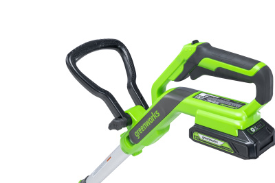 Триммер аккумуляторный Greenworks G24LT30K4 (24В, с АКБ 4Ач и ЗУ) 30.5см