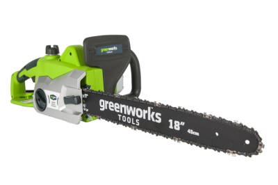 Цепная пила электрическая Greenworks GCS2046 2000 Вт, 45 см