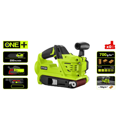 Ленточная шлифмашина RYOBI R18BS-0 (без батареи) ONE+