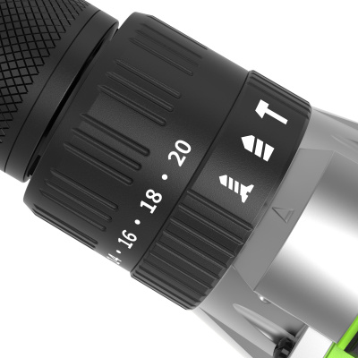 Дрель-шуруповерт ударная аккумуляторная Greenworks GD24DD60 (24В, 1хАКБ 2Ач и ЗУ)