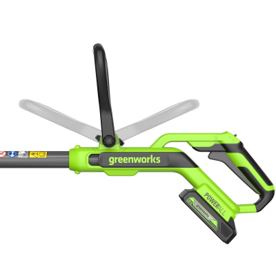 Триммер аккумуляторный Greenworks G24LT301 (24В, 1х2Ач и ЗУ) 30 см