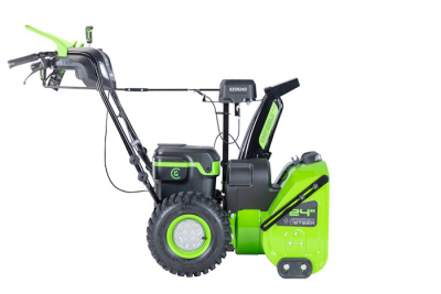Снегоуборщик аккумуляторный Greenworks GD82ST56 (82В, без АКБ  и ЗУ) 61см