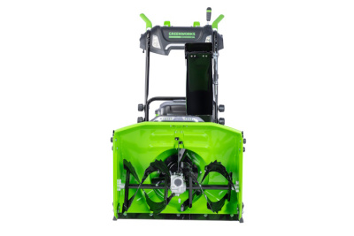 Снегоуборщик аккумуляторный Greenworks GD82ST56 (82В, без АКБ  и ЗУ) 61см