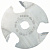Фреза Expert  дисковая  d8/D50,8/L4, BOSCH