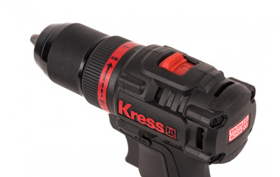 Аккумуляторная дрель-шуруповерт KRESS KUA71 20В, 60Нм, 4Ач х 2, ЗУ 6А, кейс