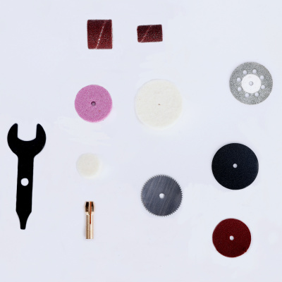 Набор насадок для 24В гравера Greenworks - 216 шт