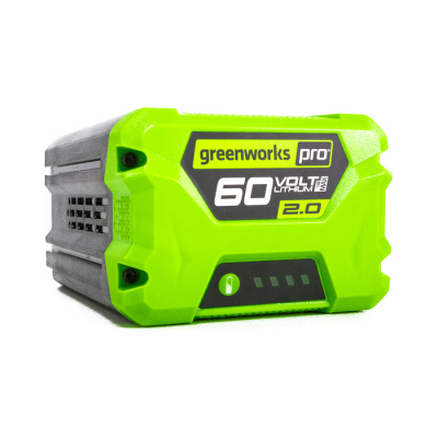 Аккумулятор Greenworks G60B2 (60В, 2 А-ч) Аккумулятор Greenworks G60B2 (60В, 2 А-ч)