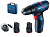 Шуруповерт аккумуляторный GSR 120-LI 30 Нм ( 2*2 Ah) чемодан, BOSCH