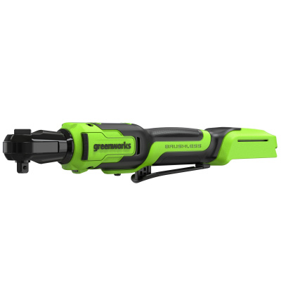 Гайковерт-трещотка аккумуляторный Greenworks GD24RW 1/2" (24В, 1x2Ач и ЗУ, сумка) 80Нм
